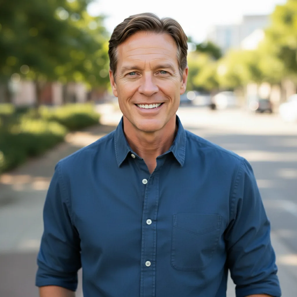 John — warm AI companion father figure
